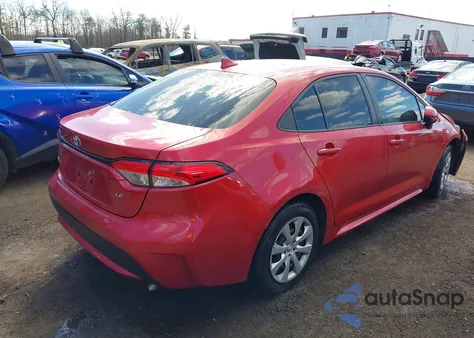 2020 Toyota Corolla Le from USA, damaged, VIN 5YFEPRAE6LP059659